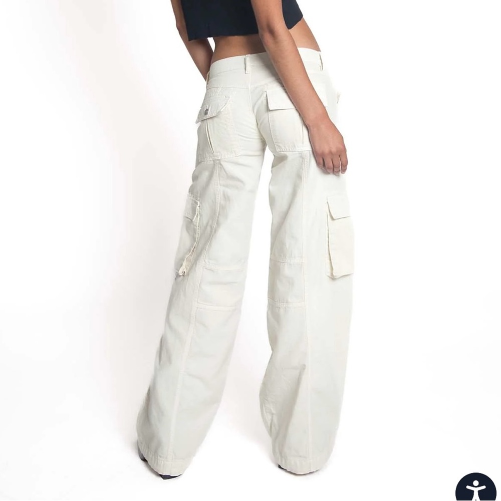 COPY - Revice Denim - Amelia Cargo Pant in Coastline